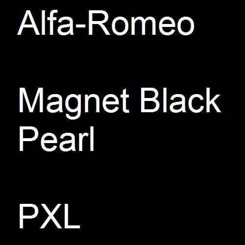 Alfa-Romeo, Magnet Black Pearl, PXL.